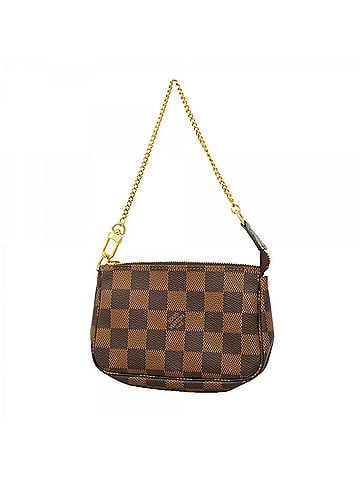 Louis Vuitton Louis Vuitton Damier Mini Pochette Accessoires N58009 Ebene Women's Bag/Pouch (view 1)