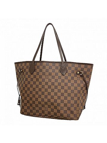 Louis Vuitton Louis Vuitton Damier Neverfull MM Tote Bag N51105 Ebene (Women's) (view 1)