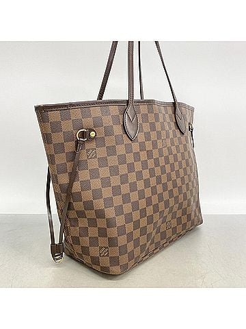 Louis Vuitton Louis Vuitton Damier Neverfull MM Tote Bag N51105 Ebene (Women's) (view 2)