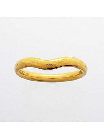 Tiffany & Co. Tiffany &amp; Co. Curved Band Ring, 18K Yellow Gold, Men's (view 2)
