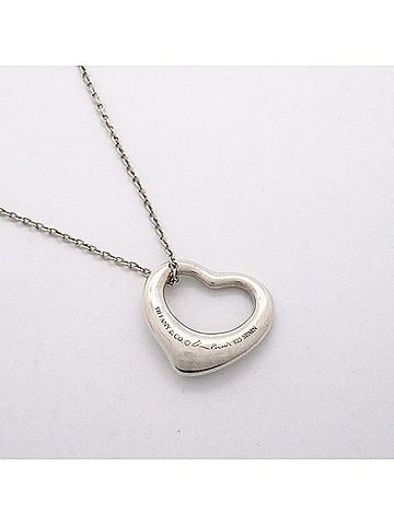 Tiffany & Co. Tiffany &amp; Co. Heart Necklace, Sterling Silver 925, Women's (view 2)