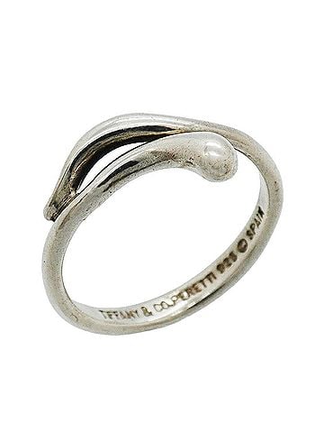 Tiffany & Co. Tiffany &amp; Co. Teardrop Ring, Sterling Silver 925, Women's (view 1)