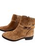Tory Burch 100% Suede 100% Leather Brown Ankle Boots Size 9 - photo 1