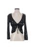 Bebe Black Short Sleeve Blouse Size S - photo 1