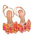 Betsey Johnson Floral Multi Color Heels Size 6 - photo 1