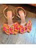 Betsey Johnson Floral Multi Color Heels Size 6 - photo 7