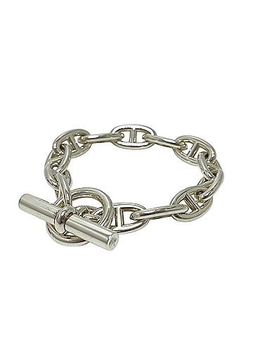 Hermès HERMES Chaine d'Ancre GM 13-link Bracelet SV925 Men's Women's Silver (view 1)