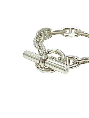 Hermès HERMES Chaine d'Ancre GM 13-link Bracelet SV925 Men's Women's Silver (view 2)