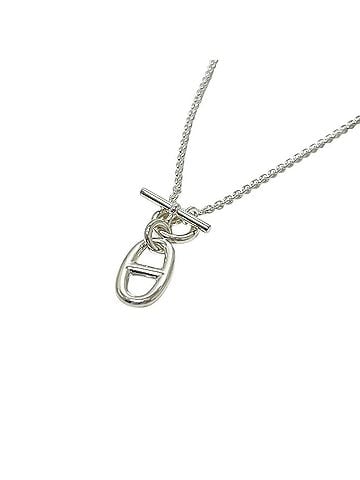 Hermès HERMES H10414B Chaine d'Ancre Amulet Accessory Necklace SV925 Men's Women's Silver (view 1)