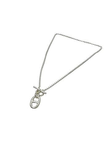 Hermès HERMES H10414B Chaine d'Ancre Amulet Accessory Necklace SV925 Men's Women's Silver (view 2)