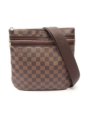 Louis Vuitton Louis Vuitton Pochette Bosphore Shoulder Bag/Handbag, Coated Canvas and Leather, Damier Pattern, Women's, Brown, N51111 (view 1)