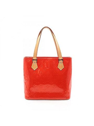 Louis Vuitton Louis Vuitton Houston Monogram Vernis Rouge Handbag, Leather, Women's, Red, M91092 (view 1)