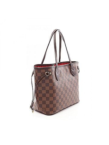 Louis Vuitton Louis Vuitton Neverfull PM Tote Bag Handbag, Coated Canvas and Leather, Damier Pattern, Women's, Brown, N41359 (view 2)