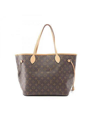 Louis Vuitton Louis Vuitton Neverfull MM Monogram Tote Bag Handbag, Coated Canvas Leather, Women's, Brown, M40156 (view 1)