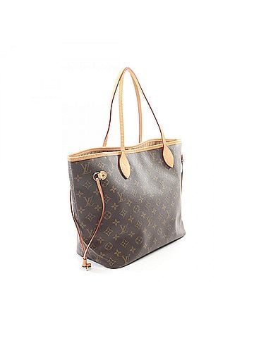 Louis Vuitton Louis Vuitton Neverfull MM Monogram Tote Bag Handbag, Coated Canvas Leather, Women's, Brown, M40156 (view 2)