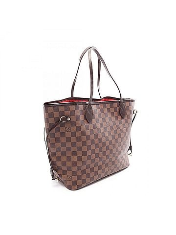 Louis Vuitton Louis Vuitton Neverfull MM Damier Ebene Tote Bag Handbag Coated Canvas Leather Women's Brown N51105 (view 2)
