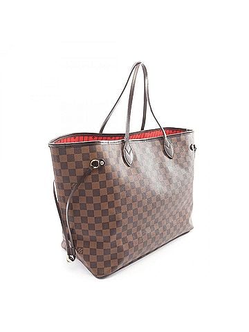 Louis Vuitton Louis Vuitton Neverfull GM Damier Ebene Tote Bag Handbag Coated Canvas Leather Women's Brown N51106 (view 2)