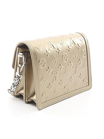 Louis Vuitton Louis Vuitton Dauphine Mini 2-Way Shoulder Bag/Handbag, Leather, Monogram Seal, Women's, Gold Tone (view 2)