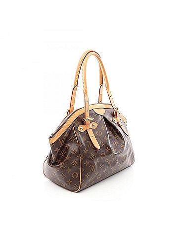Louis Vuitton Louis Vuitton Tivoli GM Handbag, Coated Canvas and Leather, Monogram Pattern, Women's, Brown, M40144 (view 2)