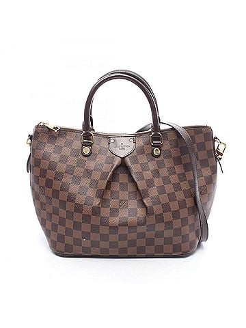 Louis Vuitton Louis Vuitton Siena MM 2-Way Handbag, Coated Canvas and Leather, Damier Pattern, Women's, Brown, N41546 (view 1)