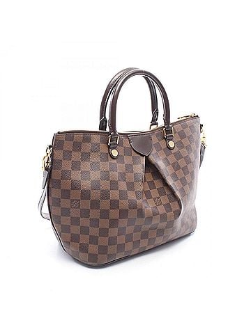 Louis Vuitton Louis Vuitton Siena MM 2-Way Handbag, Coated Canvas and Leather, Damier Pattern, Women's, Brown, N41546 (view 2)