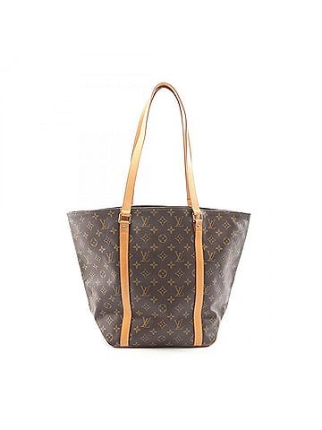 Louis Vuitton Louis Vuitton Sac Shopping Monogram Tote Bag Handbag, Coated Canvas Leather, Women's, Brown, M51108 (view 1)