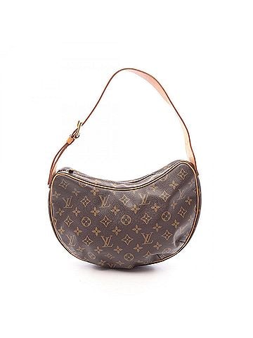 Louis Vuitton Louis Vuitton Croissant MM Monogram Shoulder Bag/Handbag, Coated Canvas and Leather, Women's, Brown, M51512 (view 1)
