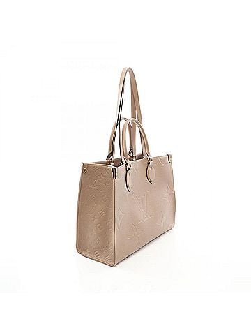 Louis Vuitton Louis Vuitton OnTheGo MM Monogram Empreinte Tourtrell 2-Way Tote Bag Handbag Leather Women's Beige M45607 (view 2)