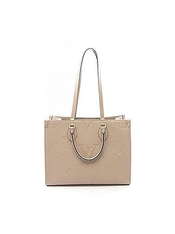 Louis Vuitton Louis Vuitton OnTheGo MM Monogram Empreinte Tourtrell 2-Way Tote Bag Handbag Leather Women's Beige M45607 (view 1)