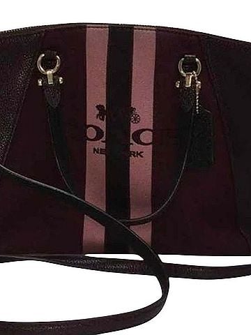 Coach Horse and Carriage Jacquard Prairie Satchel Satchel (view 1)