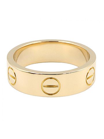 Cartier Cartier Love Ring, 18K (Yellow Gold), Women's Jewelry, Gold Tone, B4084600 (view 2)
