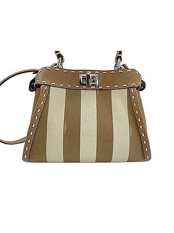 Fendi FENDI Peekaboo handbag, beige (view 2)