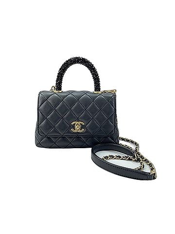 Chanel CHANEL Coco Handle XXS Shoulder Bag, Black (view 1)
