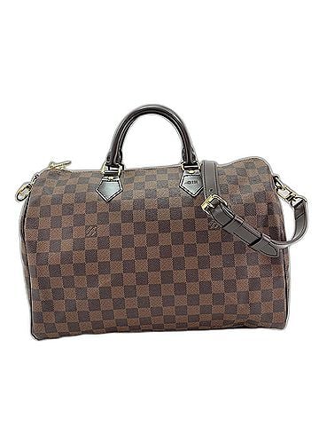 Louis Vuitton LOUIS VUITTON Speedy Bandoulière 35 Boston Bag with Strap, Brown (view 1)