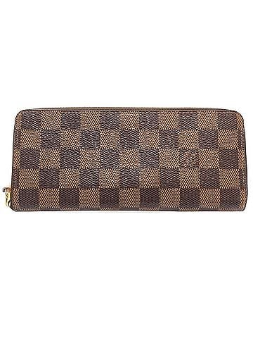 Louis Vuitton LOUIS VUITTON Louis Vuitton Damier Long Wallet N41626 Portefeuille Clemence Ebene Rose Ballerine Women's 182253 (view 2)