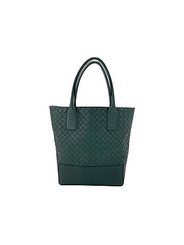 Bottega Veneta BOTTEGA VENETA Intrecciato Tote Bag, Green (view 1)