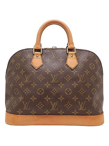 Louis Vuitton LOUIS VUITTON Monogram Alma M51130 Handbag Brown Women's 353401 (view 1)
