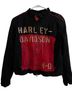 Harley Davidson 97% Cotton 3% Spandex 100% Polyester Black Red Jacket Size M - photo 1