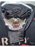 Harley Davidson 97% Cotton 3% Spandex 100% Polyester Black Red Jacket Size M - photo 3