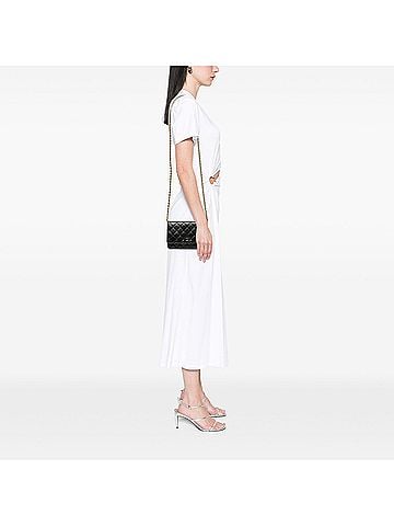 Chanel CC Quilted Lambskin Wallet On Chain (view 2)