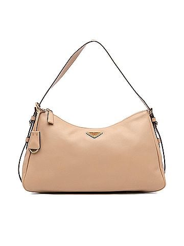 Prada Large Leather Aimee Shoulder Bag (view 1)