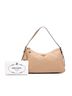Prada 100% Leather Brown Large Leather Aimee Shoulder Bag One size - photo 7