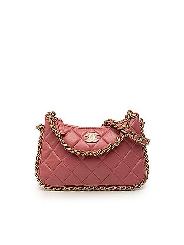 Chanel CC Quilted Lambskin Trendy Chain Around Hobo (view 1)