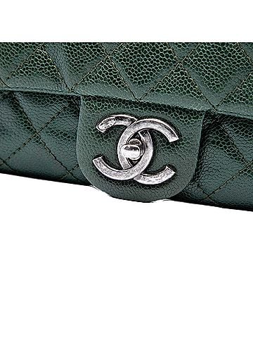 Chanel Medium Quilted Caviar Easy Flap (view 2)