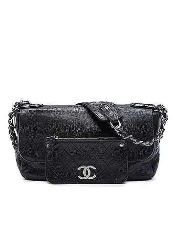 Chanel Caviar Pocket In The City Single Flap (view 1)