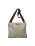 Gucci White Large Square Zip Messenger One size - photo 1