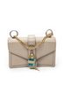 Chloé Gray Aby Lock Chain Crossbody One size - photo 1