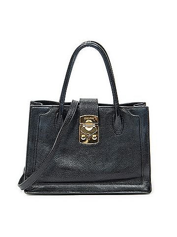 Miu Miu Pusk Lock Top Handle (view 1)