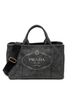 Prada Gray Medium Canapa Tote One size - photo 1