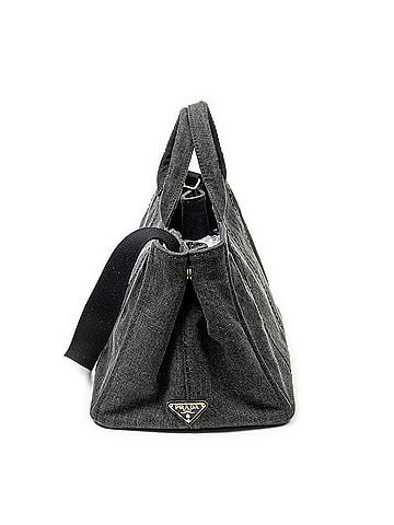 Prada Medium Canapa Tote (view 2)